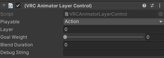 A VRC Animator Layer Control State Behavour